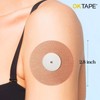OK TAPE Adhesive Patches for Freestyle Libre 15 PCS, Waterproof