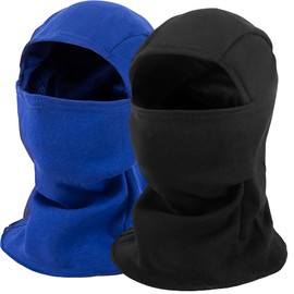 Balaclava Ski Mask for Adult, Full Face Mask Winter Fleece Thermal Cold Weather Outdoors Cover for Men Women 2 Packs