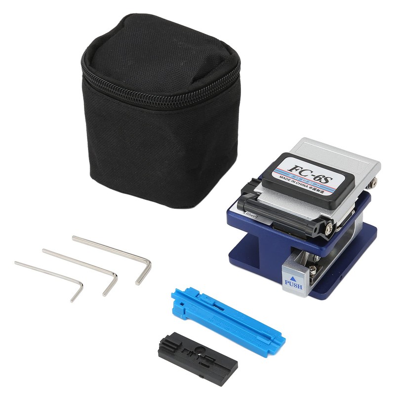 Optical Fiber Cleaver, Portable High Precision Optical Fiber Cutter,Lightweight FC-30