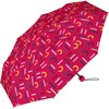 Esprit Pocket Umbrella Super Mini with Shopper Bag, Pink, modern