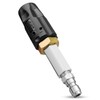 Adjustable Downstream Soft Wash Nozzle for Pressure Washer 3-7 GPM,
