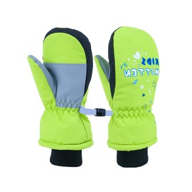 7-Mi Children's Mittens, Winter Snow Gloves, Waterproof, Warm, Thick, for Boys, Girls, Children, Skiing, Snowboarding, 3-6 Years