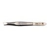 Hans Kniebes Slanted Tweezers 8 cm - Precision Eyebrow Tweezers