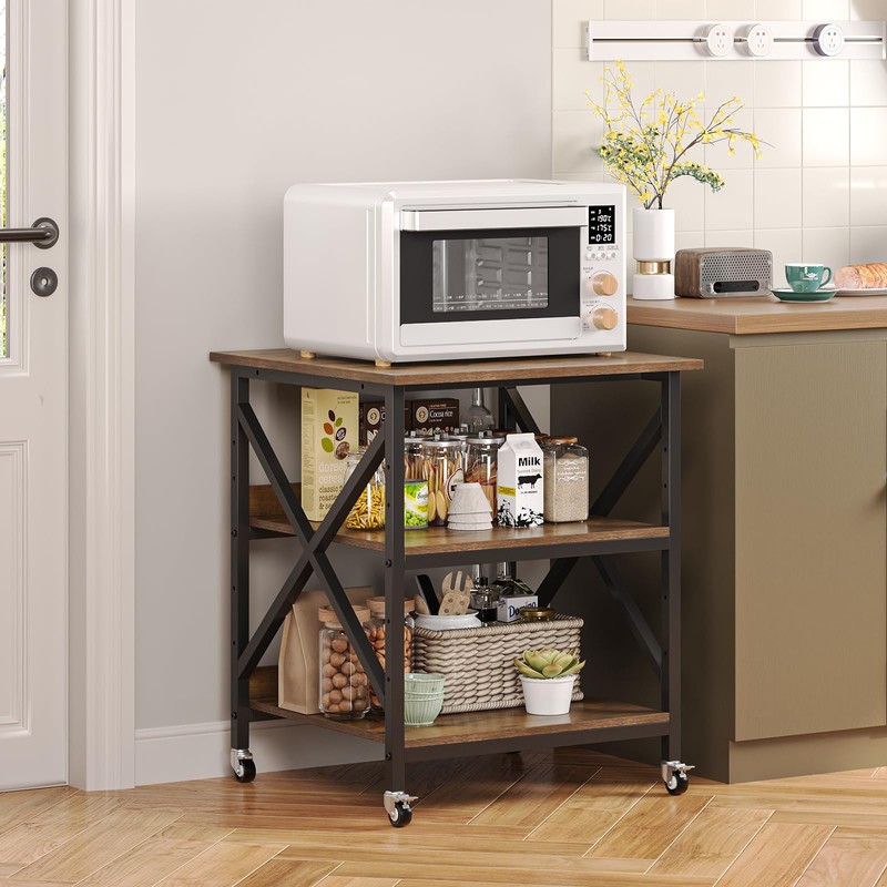 VENNQD 23.6 x 23.6 x 30.3 Inches Printer Stand, Large