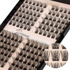 LASHVIEW Lash Clusters 144 Pcs Cluster Lashes DIY Cluster Eyelash