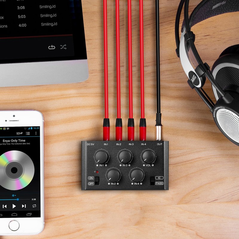 Douk Audio MC5-BX 4 Channel Ultra Low Noise Mini Stereo