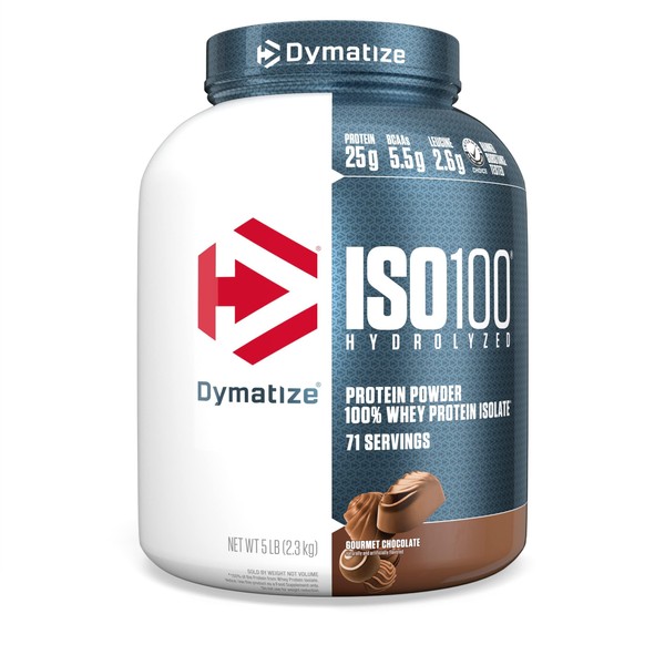 Dymatize Dymatize ISO100 Hydrolyzed Protein Powder, 100% Whey Isolate Protein,