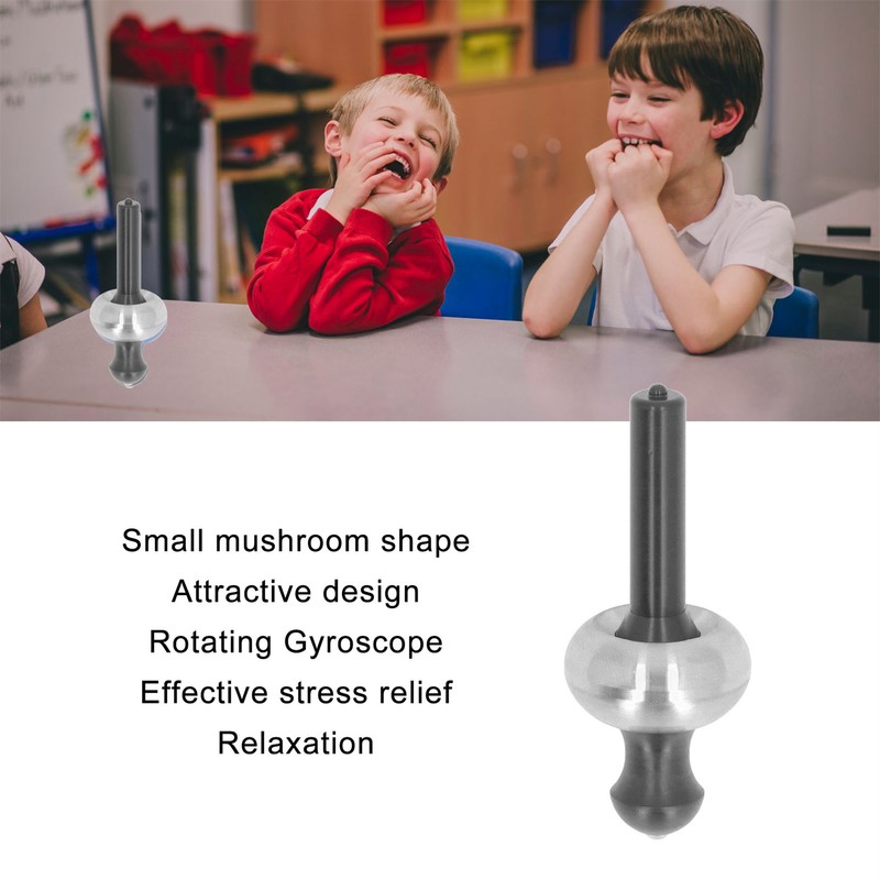Mushroom Fingertip Twist Gyroscope Decompression Relaxing Hand Mushroom Fingertip Gyroscope