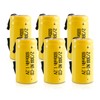 JINTION Rechargeable 2/3 AA Ni-Cd 1.2V 2/3AA 600mAh Battery Button