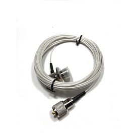 Red Lightning RL109 Coaxial Cable, Low Loss, Teflon Shield, 16.4 ft (5 m), ML-MP, High Power Specifications