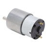DC Motor 12V 12RPM Reducer Shaft SelfLocking Geared Motor for
