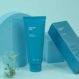 Healer Lab Centella Cica Salicylic Acid Acne Baja Mild Alkaline Cleansing Foam 140ml, 1 Cica Foam Cleansing / 힐러랩 센텔라 시카 살리실산 여드름 바하 약알칼리성 클렌징 폼 140ml, 시카 폼클렌징 1개