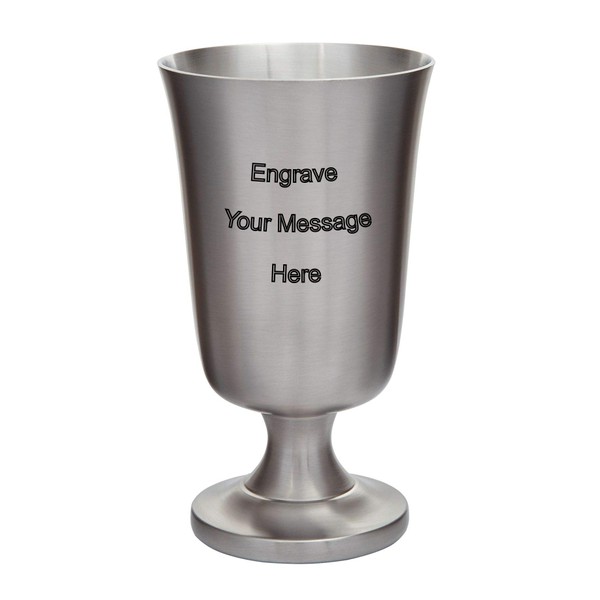 Wentworth Pewter - Medieval Pewter Chalice Goblet Drinking Toasting Cup,