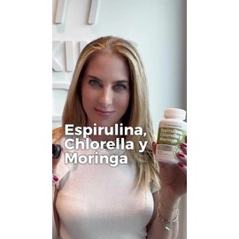 HEALTHADDICTION - Complejo de Espirulina, Moringa y Chlorella Suplemento Alimenticio con Antioxidantes Naturales, Vitaminas y Minerales Apoya la...   