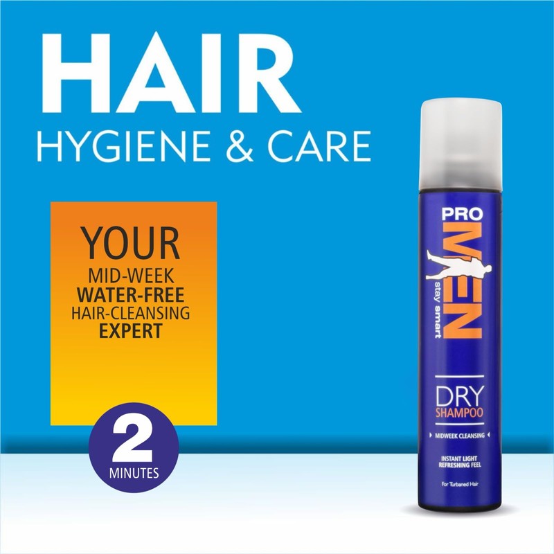 Promen Dry Shampoo, White, 195ml