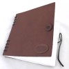 Land Rover Logo Leather Paper Blank Notebook-by Mulholland Brothers -