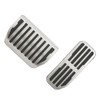2pcs Car Accelerator Gas Brake Pedal Foot Rest Plate Cover