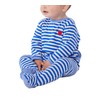 Petit Bateau Baby A0CKO Sleep Well Bridge Back, Perse/Avalanche, 12