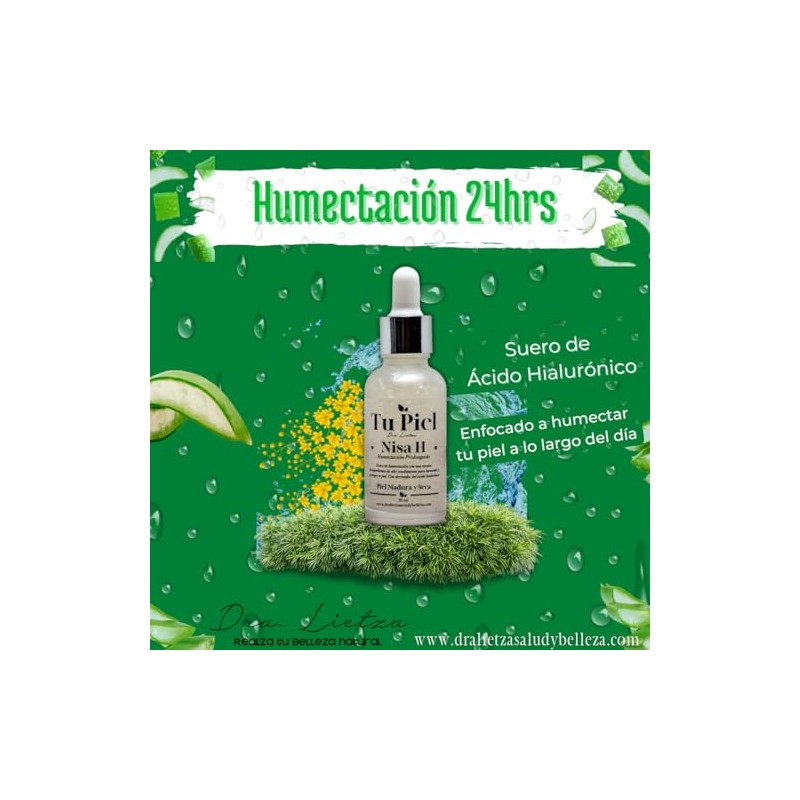 Nisa H | Suero Ácido Hialurónico | Humectación para todo