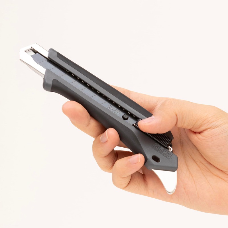 OLFA 193B-GRY Hyper AL Type, Gray, Auto-Lock Type, Special Black