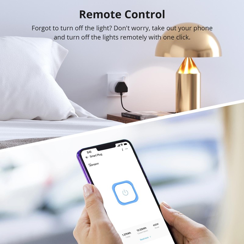 SONOFF WiFi Smart Plug Socket Mini Smart Socket with Energy