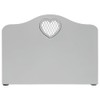 Grey Letter Rack With Contrasting White Letters Wording and Cutout