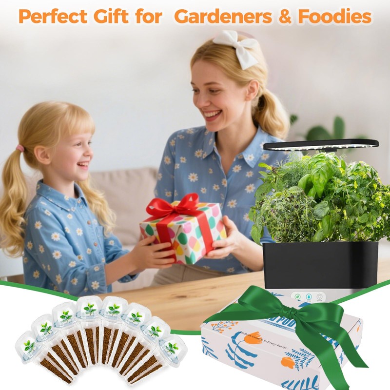 Basil Seed Pods Kit Hydroponic - Refill Herb Pod for