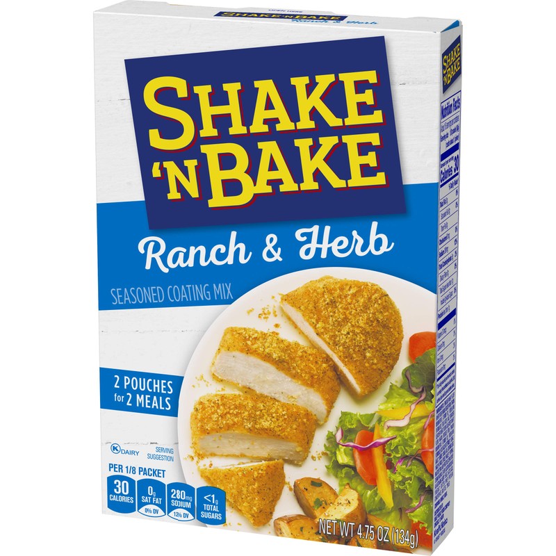 Shake 'N Bake Ranch & Herb Seasoned Coating Mix (4.75
