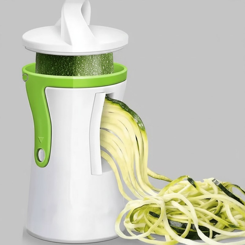 Vegetable Spiralizer Slicer for Healthy Cooking – 3-Blade Spiral Cutter