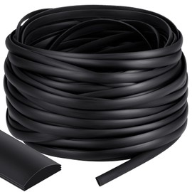 Flat Screen Spline 0.315 Width Vinyl Screen Spline Flat Bottom and Curved Top Edge Fillet for Replacing The Glass Screen on Windows or Patio Screen Doors, 0.092 Thickness(150 ft)