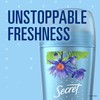 Secret Fresh Antiperspirant and Deodorant Clear Gel, Cool WaterLily, 2.6