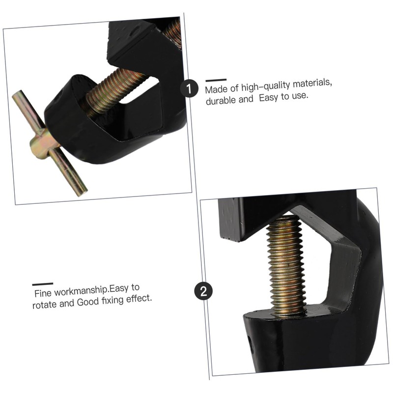 ABOOFAN 2 Pcs German Style Cross Clip Laboratory Clamp Right