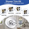 Replacement for Delta Classic 13/14 Series Single-Function Handle Trim Kit,
