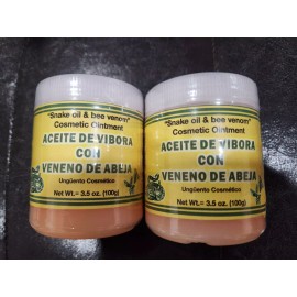 PLANTIMEX 2  SNAKE OIL & BEE VENOM COSMETIC OINTMENT 05/2027 UNGUENTO PLANTIMEX 3.5 OZ EA.