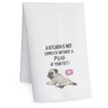Funny Pug Kitchen Dish Towel Gift for Women Mom Hostess,Funny