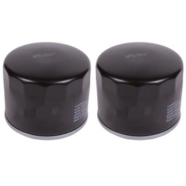 Eopzol 93097 Oil Filter Replacement for Laser Fits for B&S 492056 492932 696854 Tecumseh 36563, OD 3” x Height 2-5/16” x Thread 3/4", 25 Micron, 2-Pack