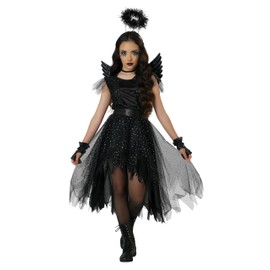 California Costumes, Girls' Dark And Dazzling Angel, Size L