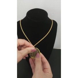 KING SOLOMON COIN First Pentacle of Moon + 72 names of God + 1FitAll King Solomon Coin Necklace