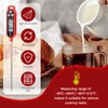 Copkim 12 Pcs Meat Thermometer Food Thermometer with Probe Water