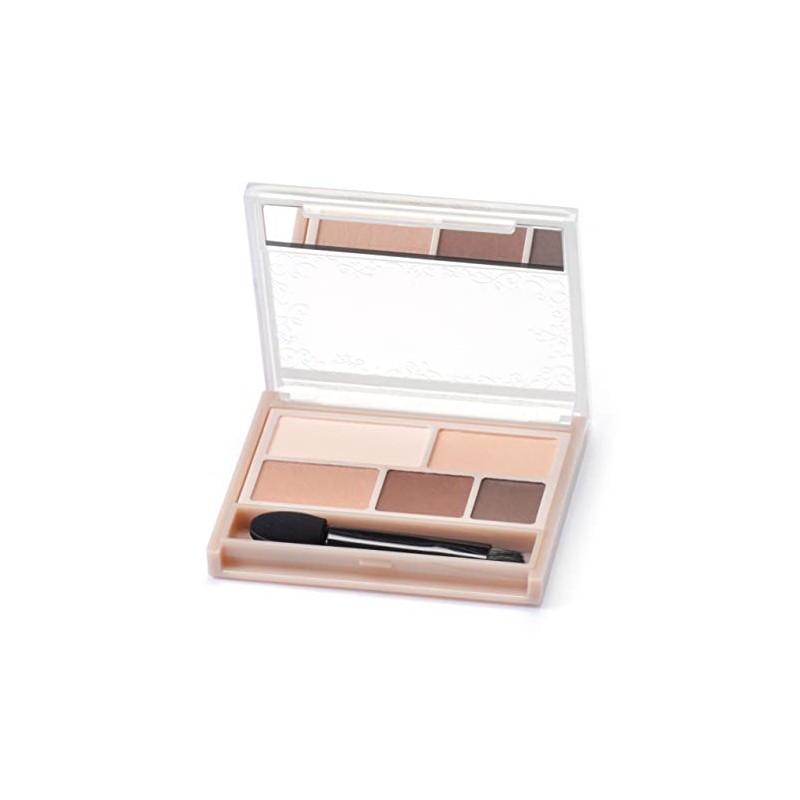 Canmake Perfect Multi Eyes Eyeshadow 01 Rose Brown, 0.1 oz.