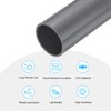 MECCANIXITY 1 1/2 Inch PVC Rigid Tube Round Pipe 34.2mm