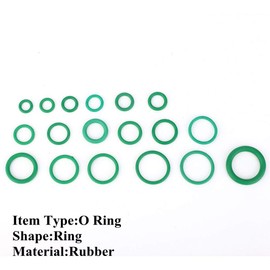 O Ring, 270 Pcs O-Ring High Temperature Resistant Sealing Buna-N Rubber Ring Assortment Kit