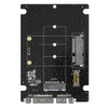 Adaptador NGFF a SATA, 2 en 1 Mini M.2 NGFF