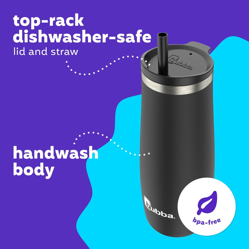 Bubba 32 oz Radiant Tumbler Without Case, Rubberized Licorice