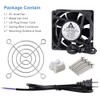 GDSTIME EC Cooling Fan 60mm x 60mm x 25mm AC