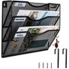 Wall File Organizer, 3 Tire Hanging File Folder Mail Organizer,