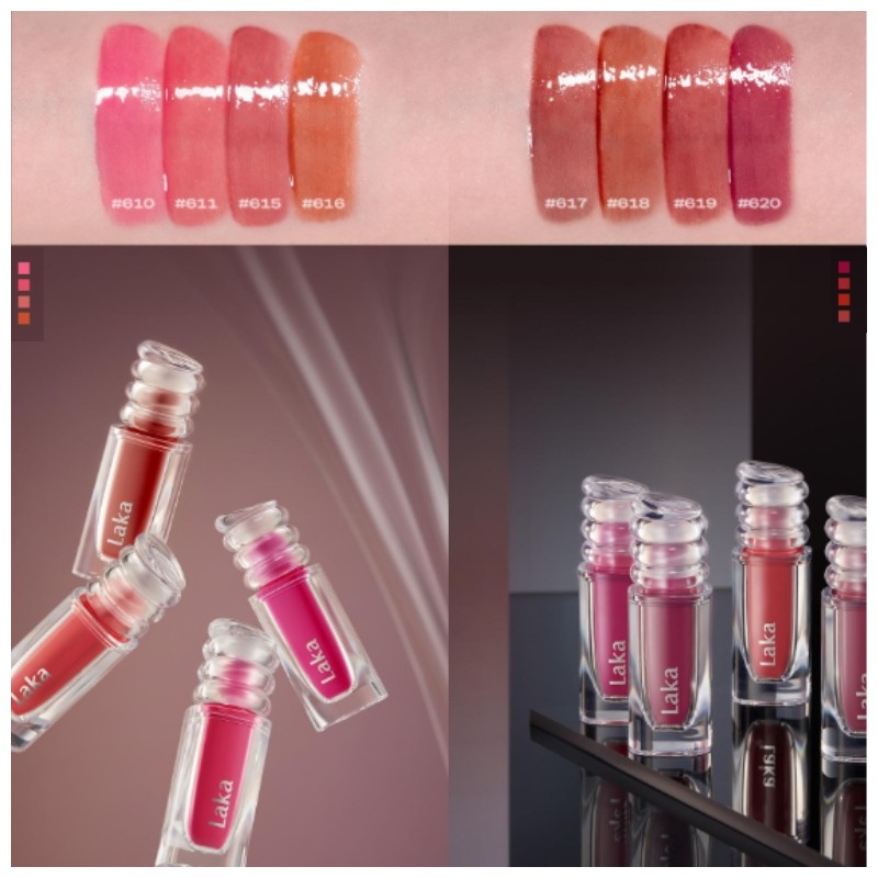 LAKA Maxi Glayer Tint 3.8g, Color:609 Classy