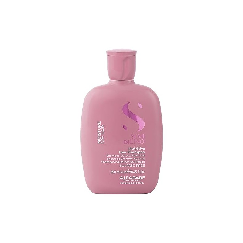 Alfaparf Milano Semi di Lino Moisture Nutritive Low Shampoo, 250