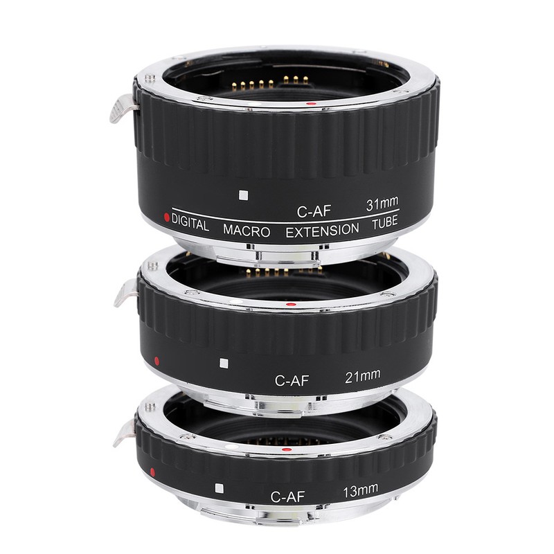 Meike Auto Focusing Macro Extension Lens Adapter Tube Rings Set