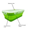 Skyzhura Collapsible Food Storage Containers (green)